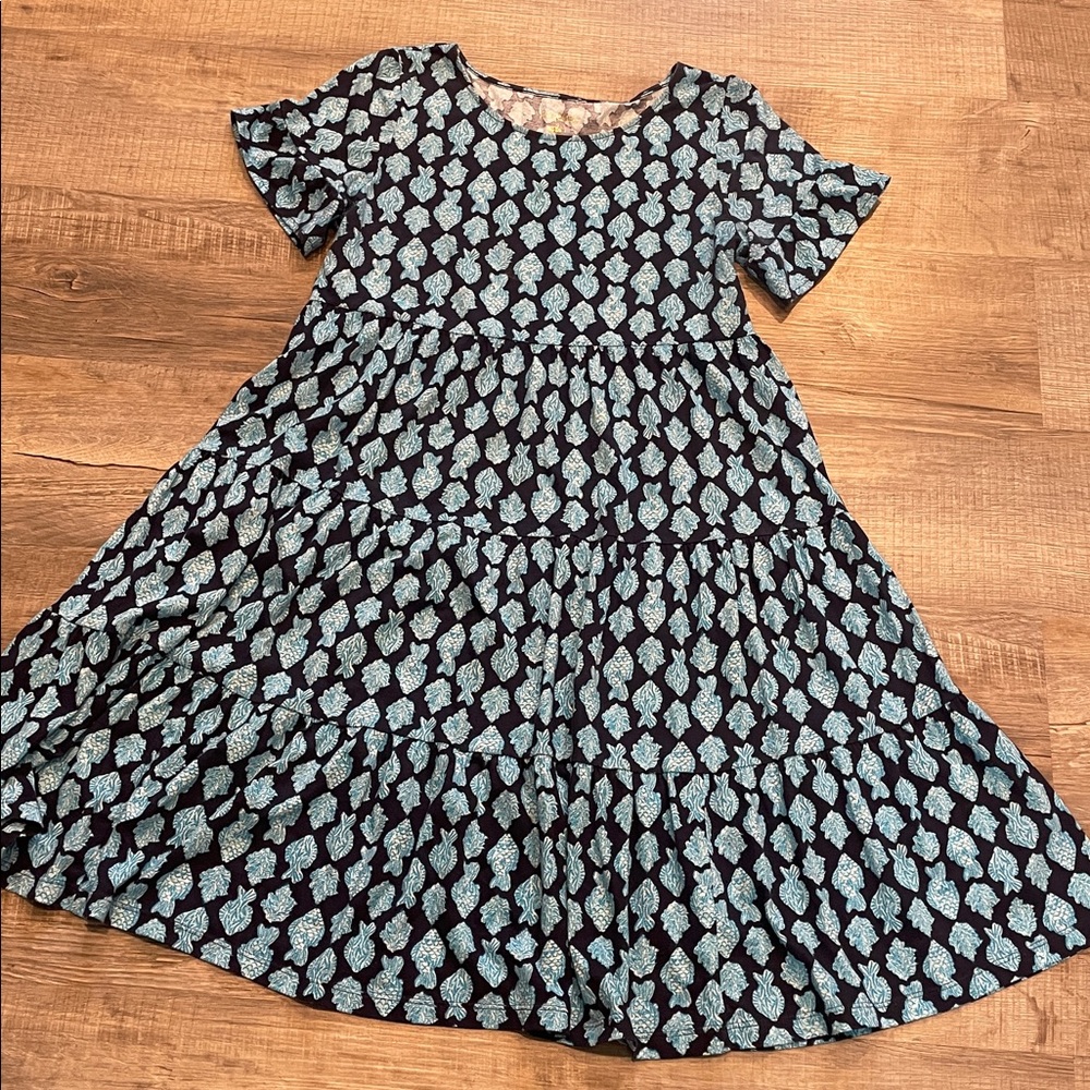 Like New Blue Fish Lilly Pulitzer Swing Dress Size small